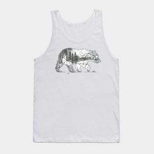 Mountain Bear Tank Top